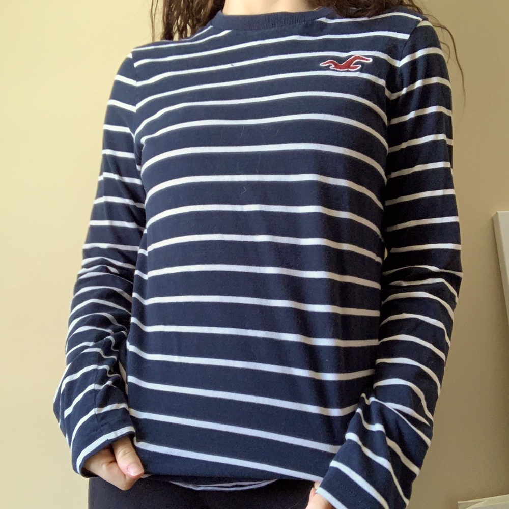 Long sleeve striped shirt